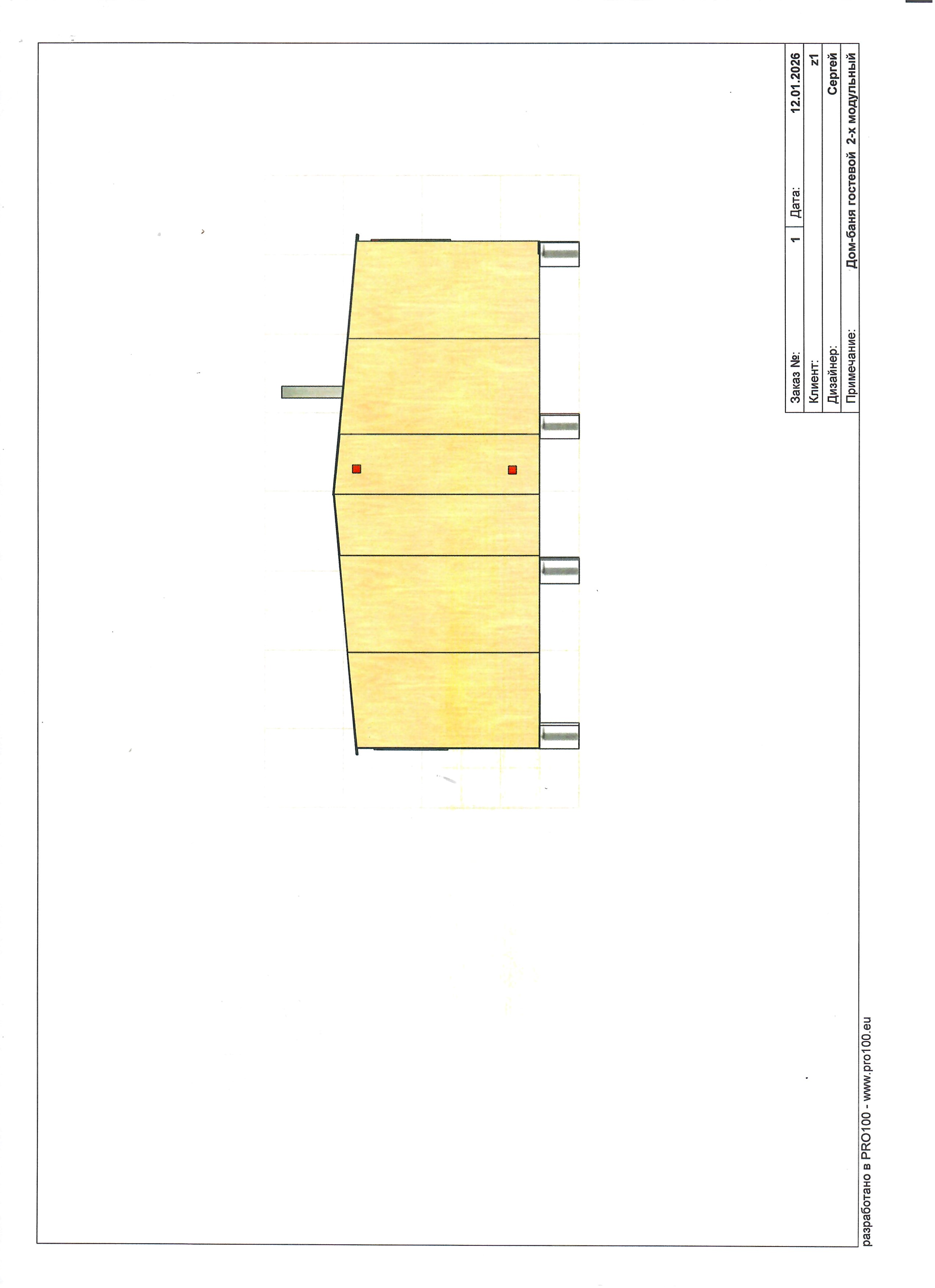 Дом дачного типа с парилкой  - фото 6